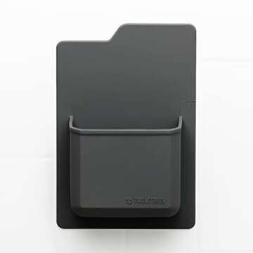 Tooletries James Organizer - Silicone Toiletry Holder Charcoal