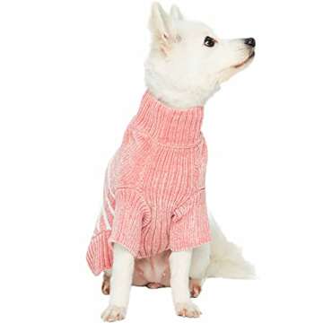 Blueberry Pet Cozy Striped Dog Sweater - Award Winning