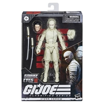 G.I. Joe Classified Series Storm Shadow Action Figure 6-Inch Premium Toy with Art