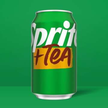 Sprite + Tea 12oz Cans - Refreshing Lemon Lime Flavor