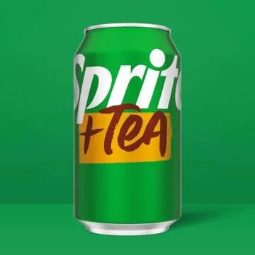 Sprite + Tea 12oz Cans - Refreshing Lemon Lime Flavor