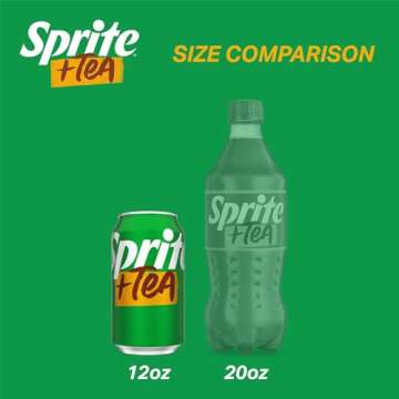Sprite + Tea 12oz Cans - Refreshing Lemon Lime Flavor