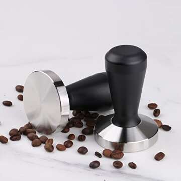 omgogo Stainless Steel Coffee Tamper for Perfect Espresso