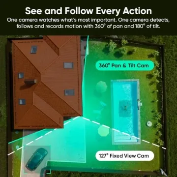 WYZE Duo Cam 2K Pan/Tilt Smart Security Camera