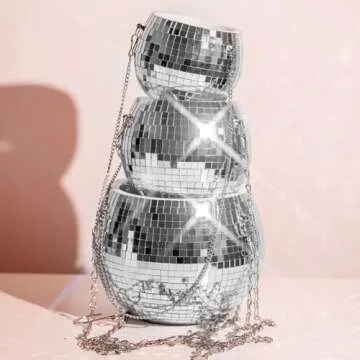 Filtrum Home Disco Ball Planter - Self-Watering Hanging Pot