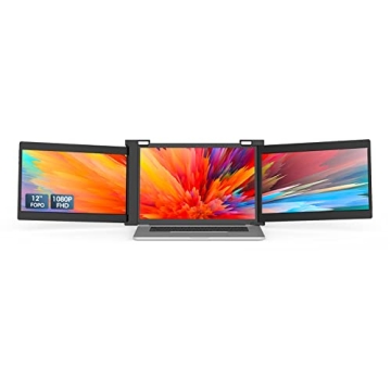 FOPO 12" Triple Monitor Extender for Ultimate Productivity
