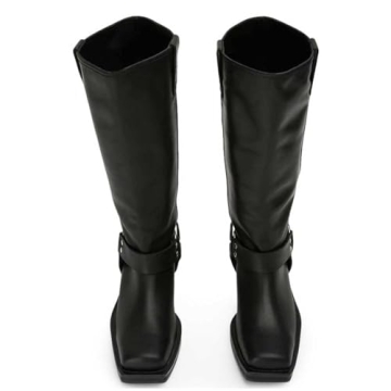 FIFSY Women's Slip On Knee High Boots for Every Occasion