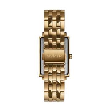 MVMT Signature Square Watches for Women - Premium Minimalist Watch - Stainless Steel