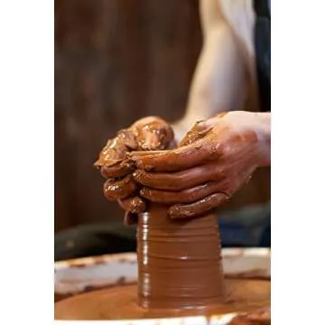 Bat System for Potter’s Wheel, 12” Round Outer Bat with Set of Six 7” Square Inner Bats, Bat Adapter with Removable Inserts for Throwing Pottery, for Potters and Clay Artists (6)