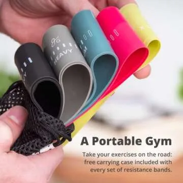 Greater Goods Exercise Resistance Bands for Home Workouts