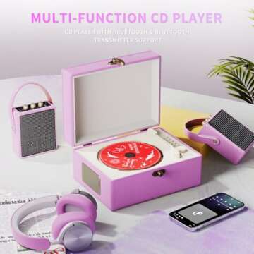 Yintiny Time Music Box 8 - Stylish & Multifunctional Music Player
