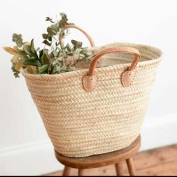 Le Papillon Vert Olivia French Style Basket (STOREKECH is A Fake)