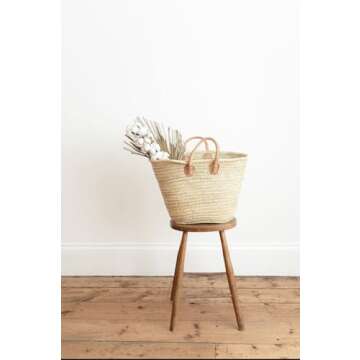 Le Papillon Vert Olivia French Style Basket (STOREKECH is A Fake)