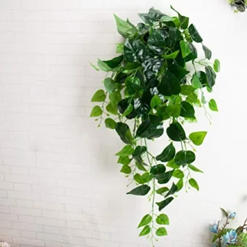 Lifelike 41.3-Inch Fake Ivy Vines for Indoor Outdoor Decor