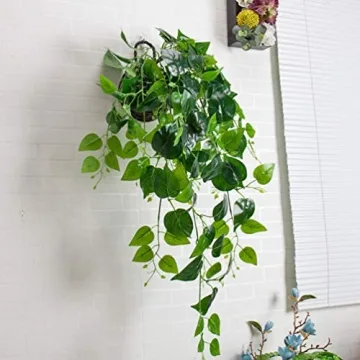 Lifelike 41.3-Inch Fake Ivy Vines for Indoor Outdoor Decor