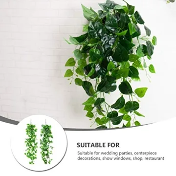 Lifelike 41.3-Inch Fake Ivy Vines for Indoor Outdoor Decor
