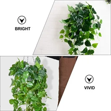 Lifelike 41.3-Inch Fake Ivy Vines for Indoor Outdoor Decor