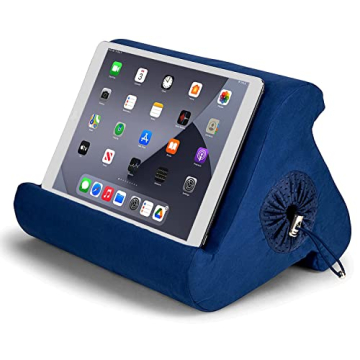 Flippy Tablet Pillow Stand with Storage - Multi-Angle Holder for Comfort and Convenience