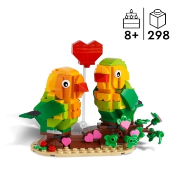 LEGO Valentine Lovebirds Set - Fun Building Gift for All Ages