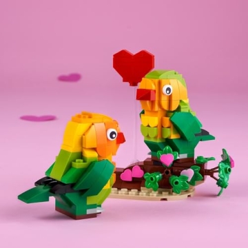 LEGO Valentine Lovebirds Set - Fun Building Gift for All Ages