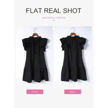 Dokotoo Women's Elegant Summer Dress with Pockets