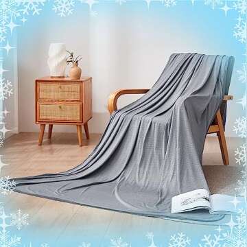Tametra Cooling Blanket - Double Sided Cooling Comforter for Hot Sleepers