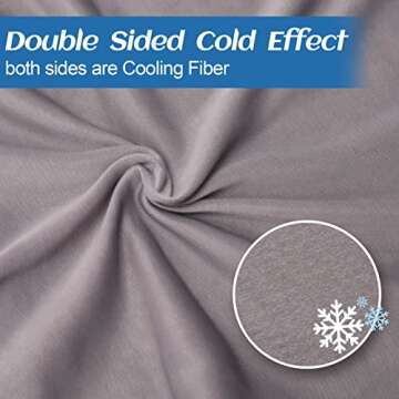 Tametra Cooling Blanket for Hot Sleepers - Queen Size
