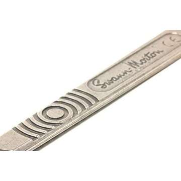 Swann Morton : Scalpel Handle No 3 for blades 10 : 10a : 11 : 12 : 15 : 15a (Original Version) (Original Version) (Solid Stainless Steel)