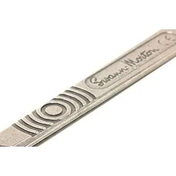 Swann Morton : Scalpel Handle No 3 for blades 10 : 10a : 11 : 12 : 15 : 15a (Original Version) (Original Version) (Solid Stainless Steel)