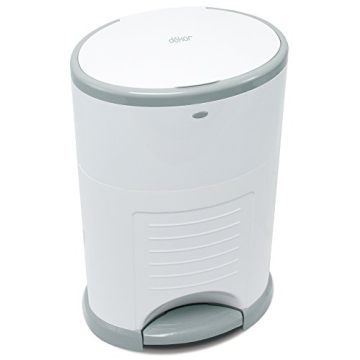 Hands-Free Dekor Plus Diaper Pail for Busy Parents