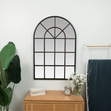 Stylish Hamilton Hills Arched Top Mirror for Home Decor