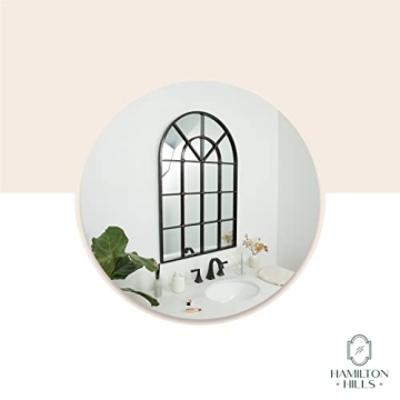 Stylish Hamilton Hills Arched Top Mirror for Home Decor