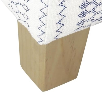 HomePop Classic Storage Ottoman with Lift-Off Lid