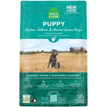 Open Farm Ancient Grains Dry Dog Food, Humanely Raised Meat Recipe with Wholesome Grains and No Arti...
