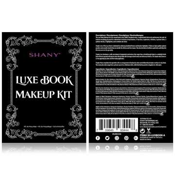 SHANY Luxe Book Makeup Set - Compact Beauty Essentials