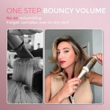 Effortless Blowouts with TYMO STYLUX Heated Brush