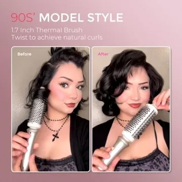 Effortless Blowouts with TYMO STYLUX Heated Brush
