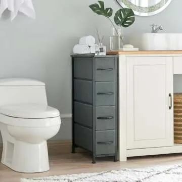 Somdot Narrow Dresser: Stylish Storage for Small Spaces