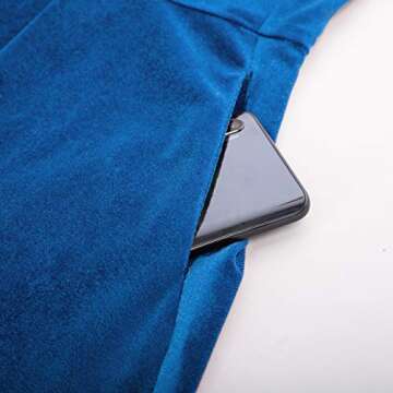 Elegant Velvet Off Shoulder Dress for Weddings and Parties