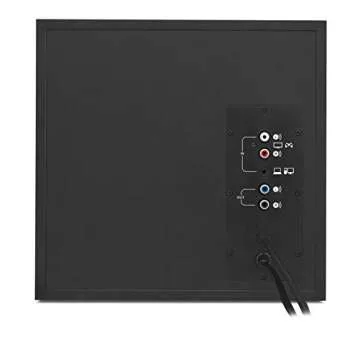 Logitech Z533 2.1 Multimedia Speaker System with Subwoofer, Powerful Sound, Booming Bass, 3.5mm Audio and RCA Inputs, PC/PS/Xbox/TV/Smartphone/Tablet/,Black