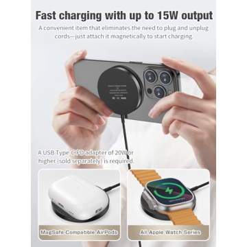 3-in-1 MagSafe Charger for iPhone & Apple Devices