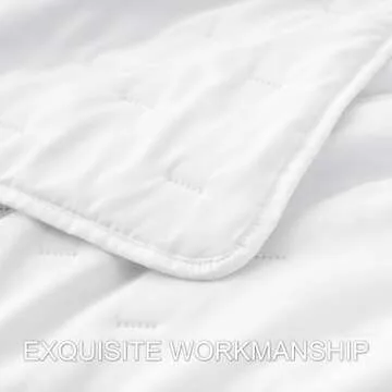 Stylish Hansleep White Quilt Set for Year-Round Comfort