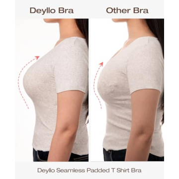 Deyllo Women’s Push Up Padded Bra for Comfort and Style