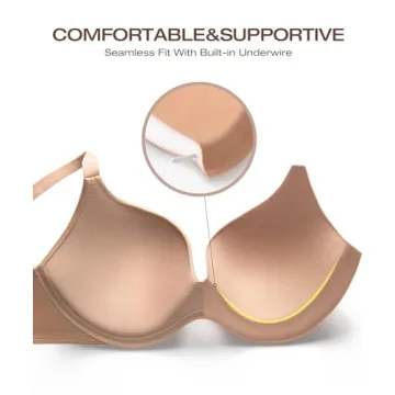 Deyllo Women’s Push Up Padded Bra for Comfort and Style