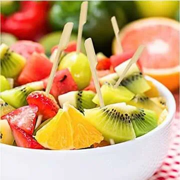 Versatile 300-Piece Bamboo Skewers for Appetizers and BBQ