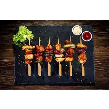 Versatile 300-Piece Bamboo Skewers for Appetizers and BBQ