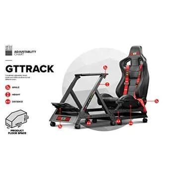 Next Level Racing GTTrack Simulator Cockpit for Professionals