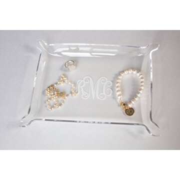Personalized Acrylic Jewelry Tray