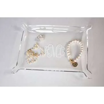Personalized Acrylic Jewelry Tray