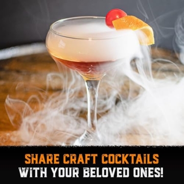 Whiskey Smoker Kit with Torch and 8 Wood Chips